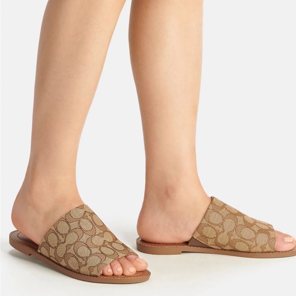 Hazel Sandal In Signature Jacquard - Picture 8 of 8